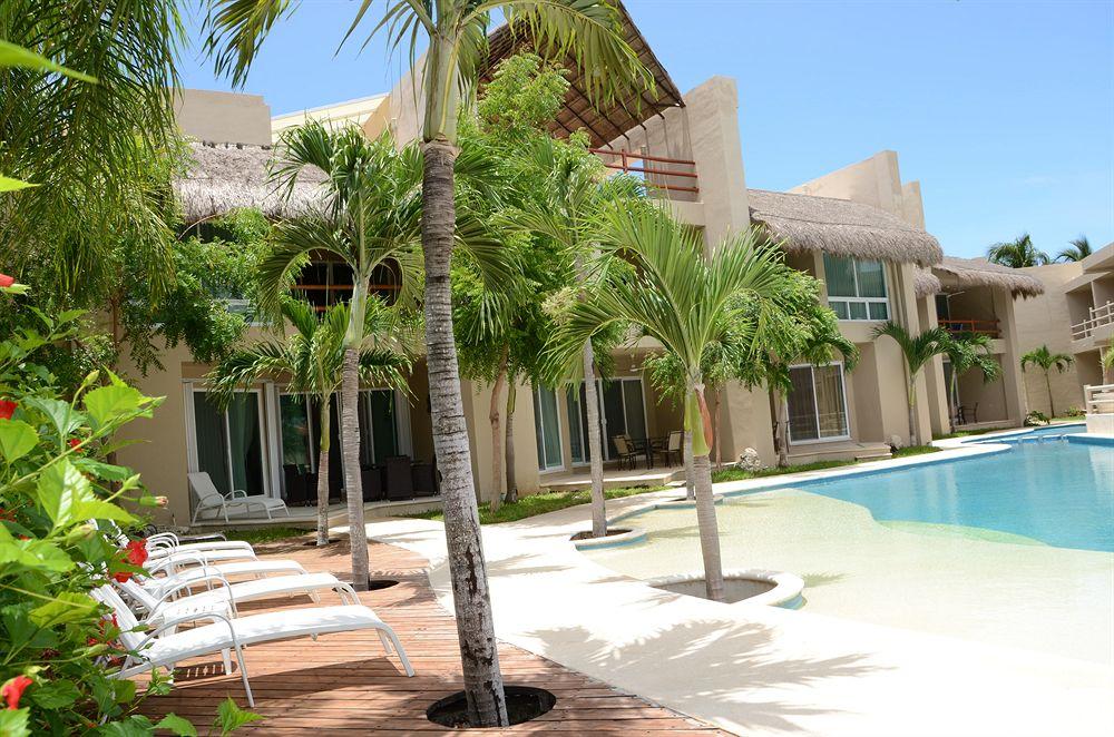 Coral Maya Stay Suites Puerto Aventuras Bagian luar foto
