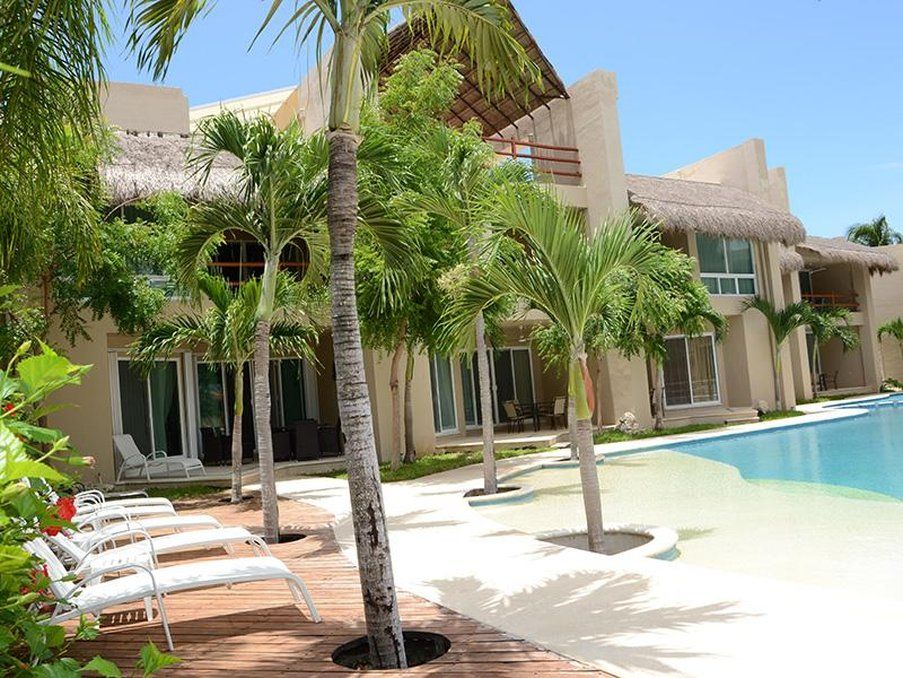Coral Maya Stay Suites Puerto Aventuras Bagian luar foto