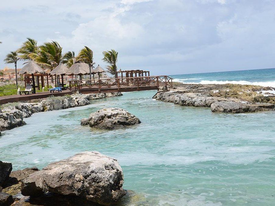 Coral Maya Stay Suites Puerto Aventuras Bagian luar foto